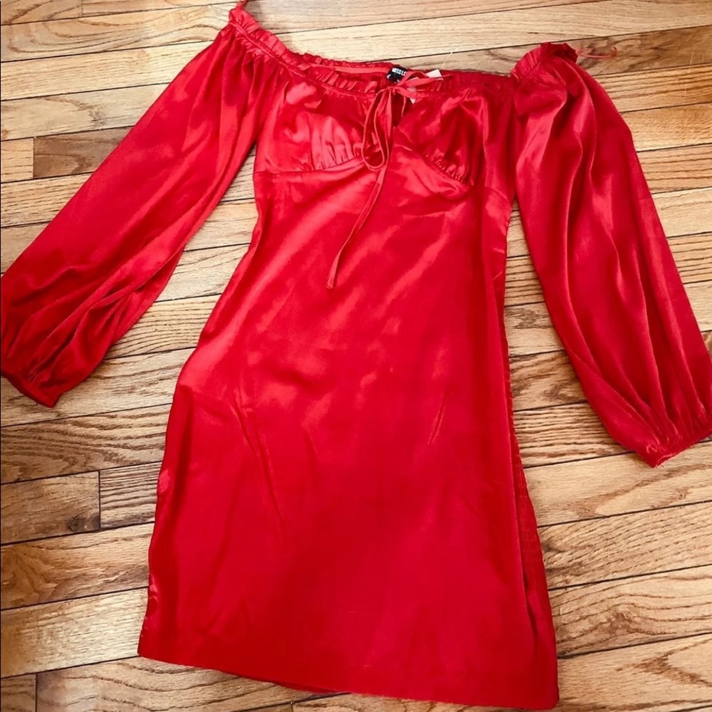 Red dress